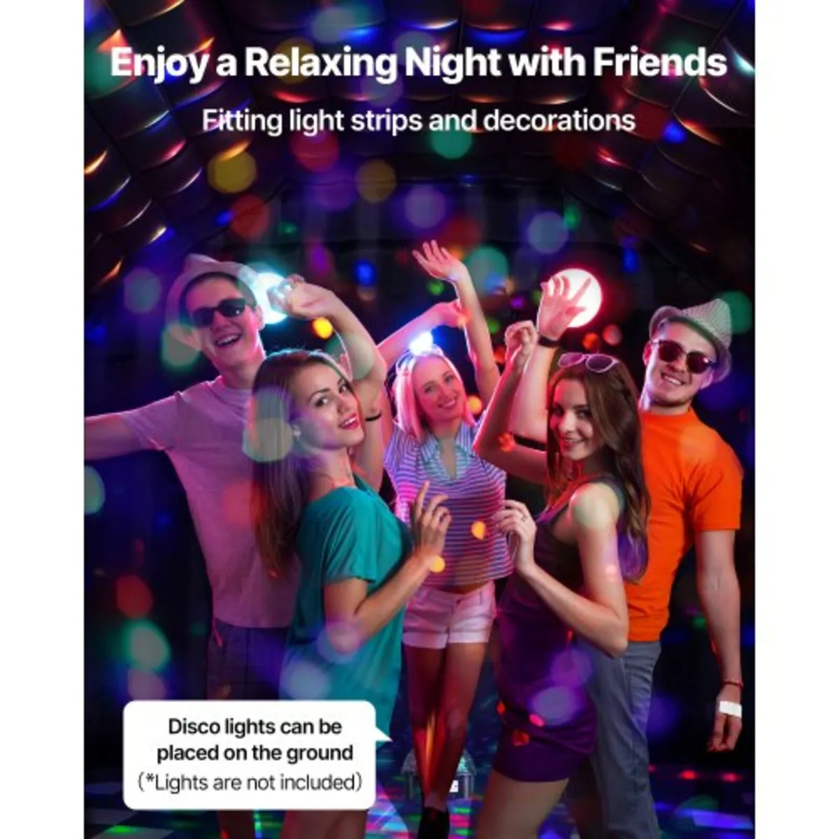 Portable Inflatable Nightclub Tent with Blower 29. - Image 4