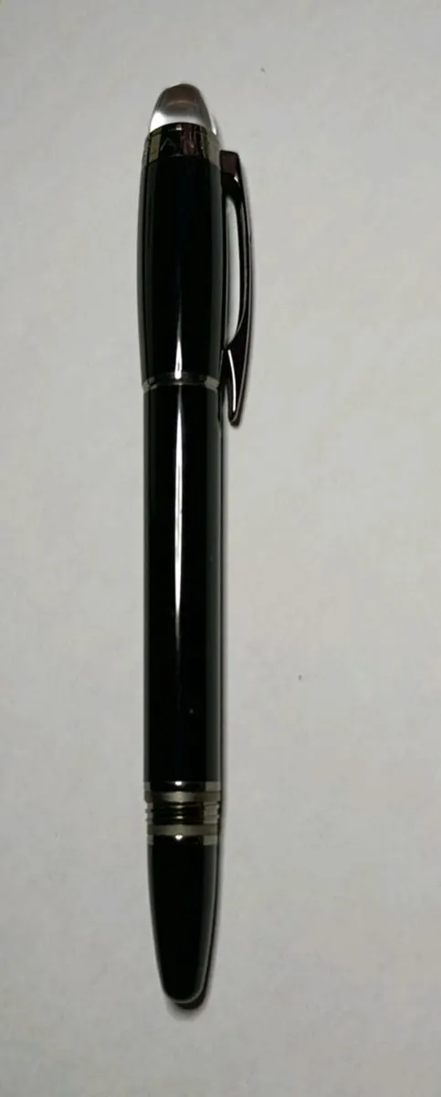 MontBlanc StarWalker Black Resin Platinum Pen. - Image 3