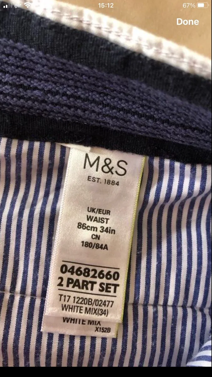 Mens shorts W34” €5 - Image 4