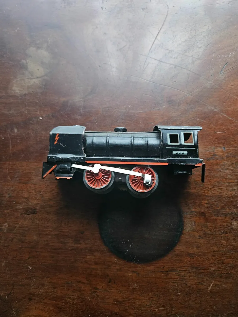 Vintage German Tinplate Train Engine - Image 3