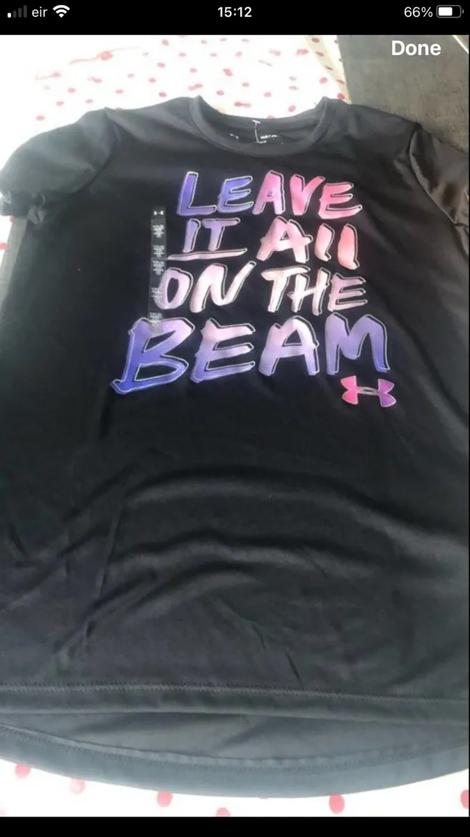 Girls new under armour top age 13/14 €6 - Image 1