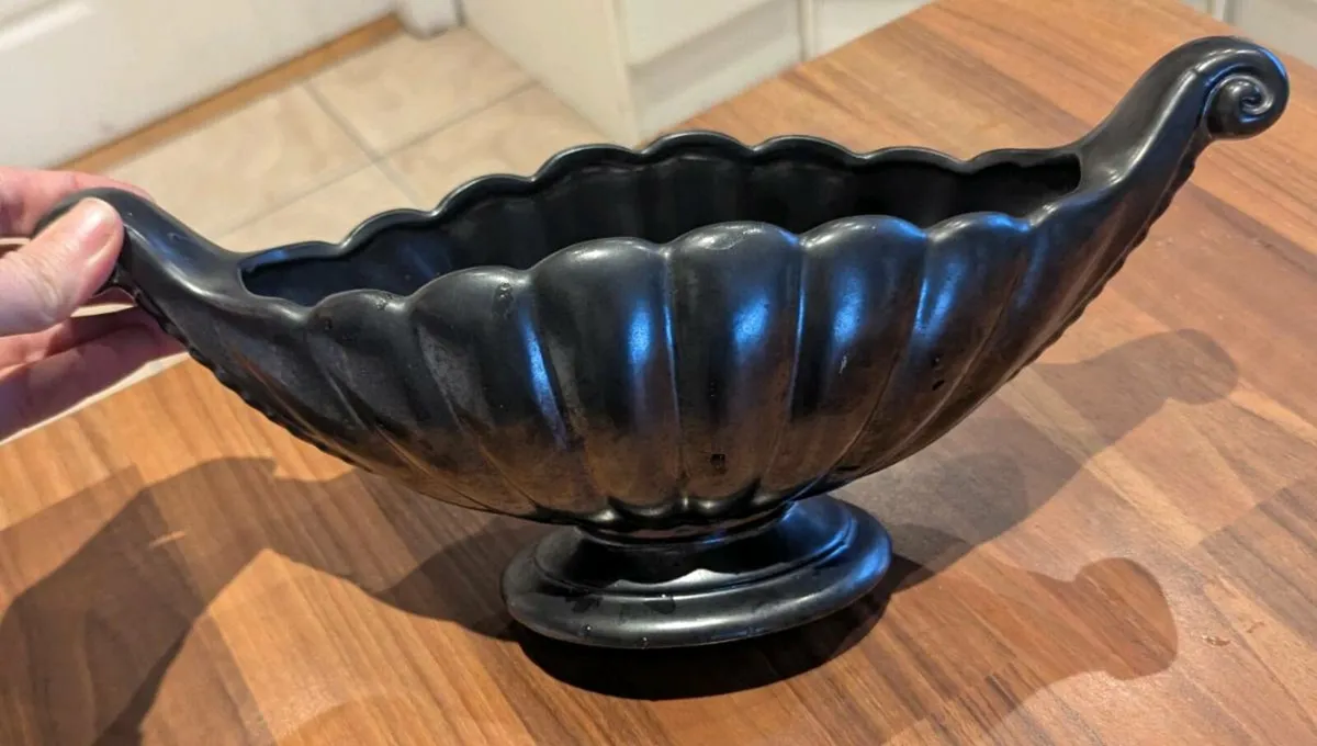 Vintage Dartmouth Gunmetal Mantle Vase, - Image 3