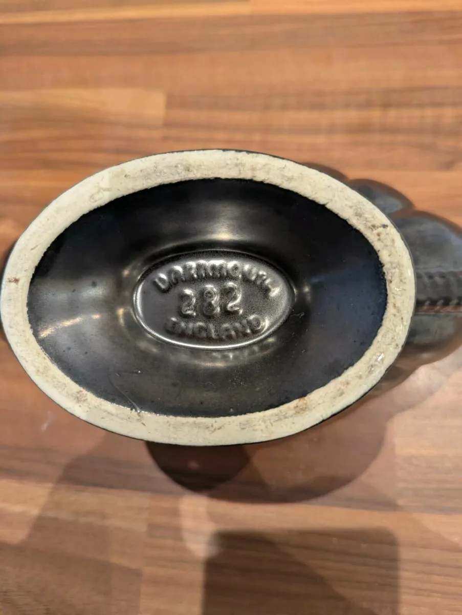 Vintage Dartmouth Gunmetal Mantle Vase, - Image 4