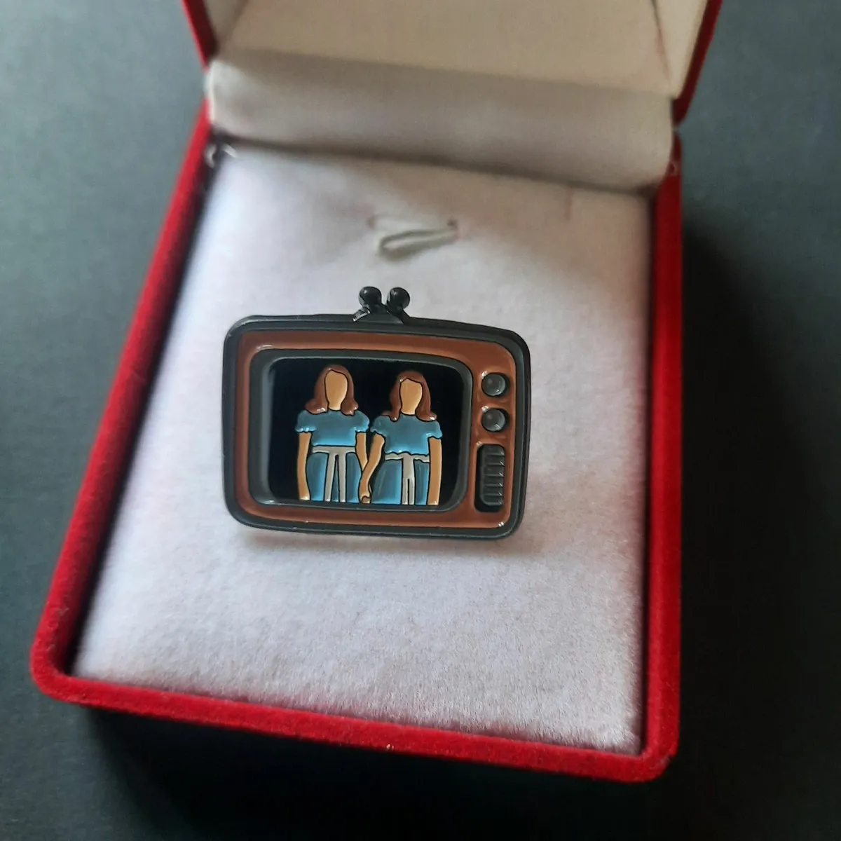 The Shining "The Grady Twins" TV Enamel Pin Badge - Image 3