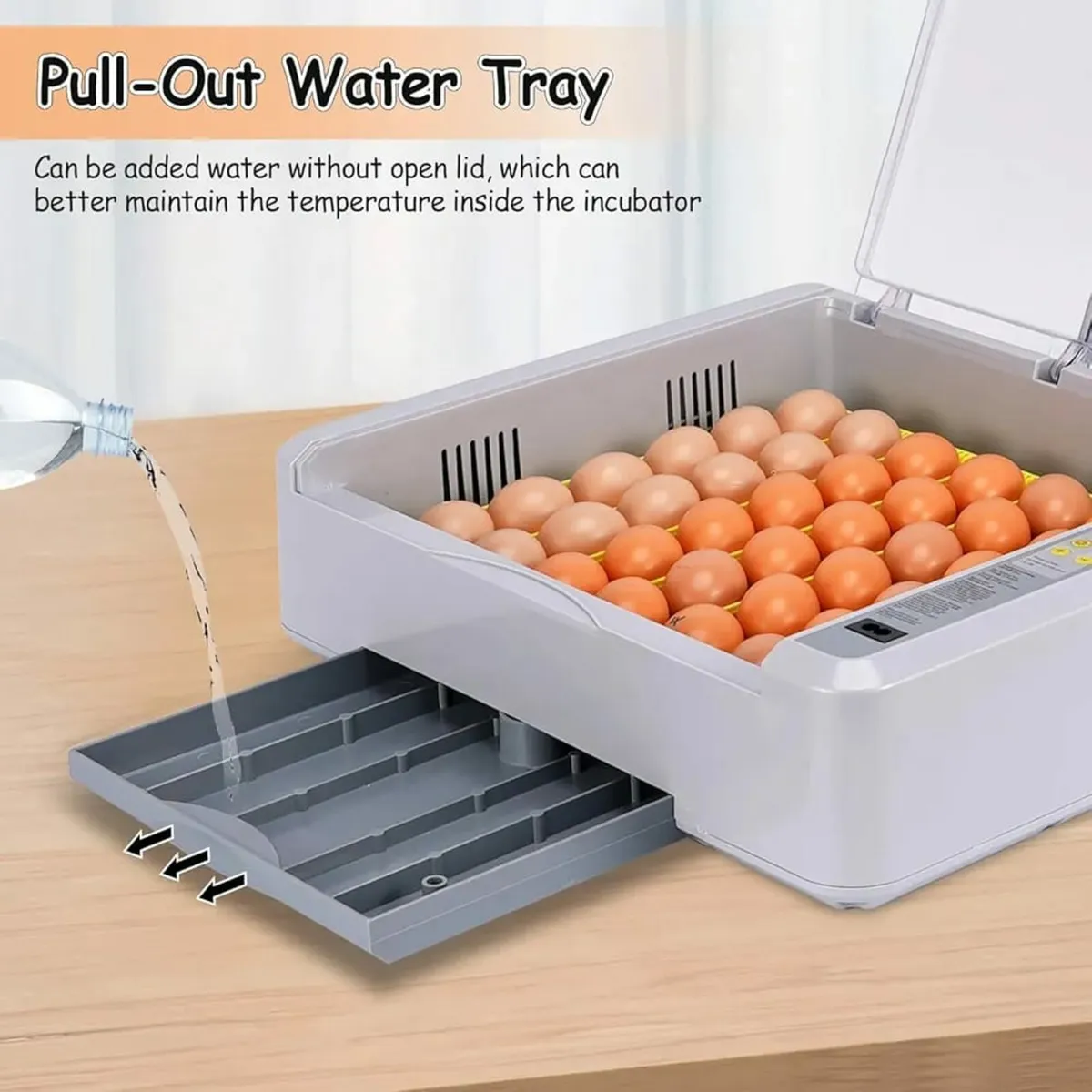 36 Egg Incubator Fully Automatic Incubator Dual El - Image 4