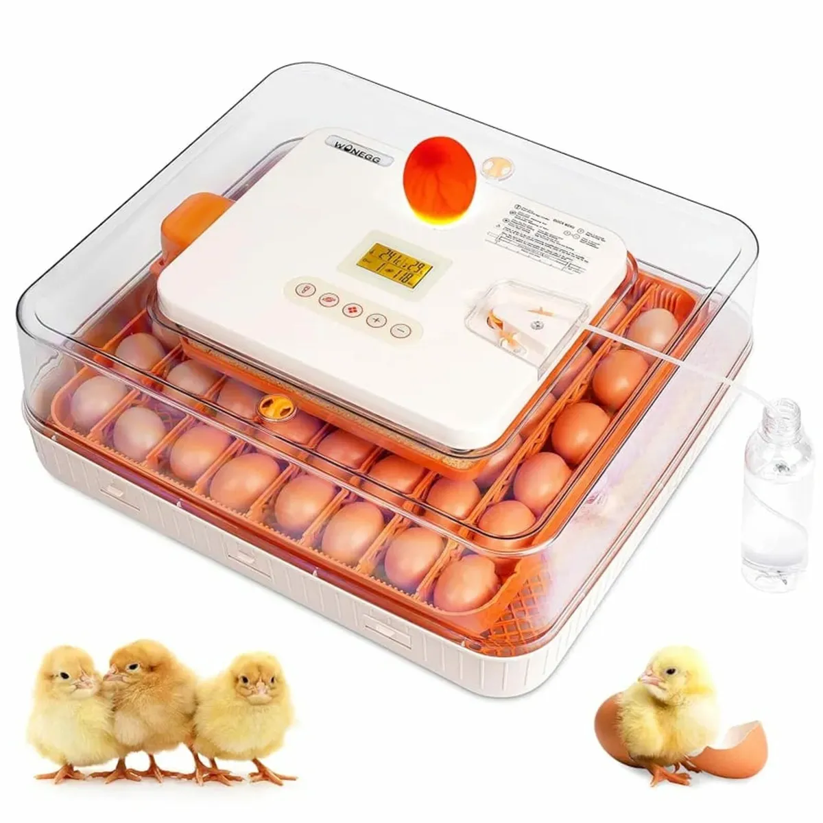 56 Egg Incubator Fully Automatic Incubator Dual El - Image 1