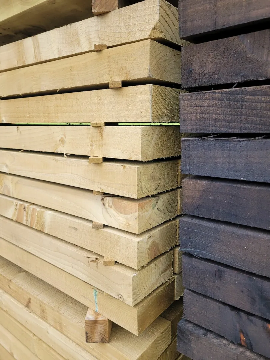 Railway sleepers / Pressure treated - Image 2