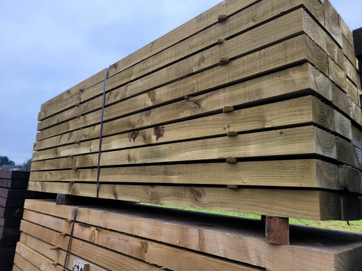 Railway sleepers / Pressure treated - Image 3