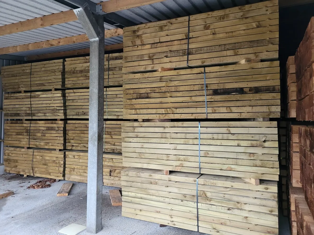 Railway sleepers / Pressure treated - Image 4