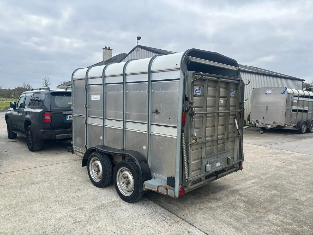 10x5 Ifor Williams with fold up deck - Image 2