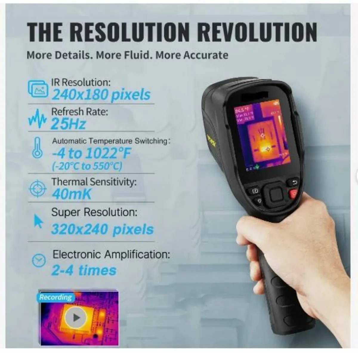 Thermal Imaging Camera, 320 x 240 Pixels - Image 3