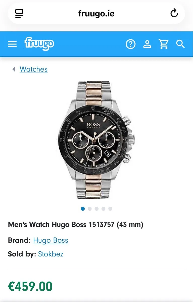 Hugo boss two-toned face - Image 3