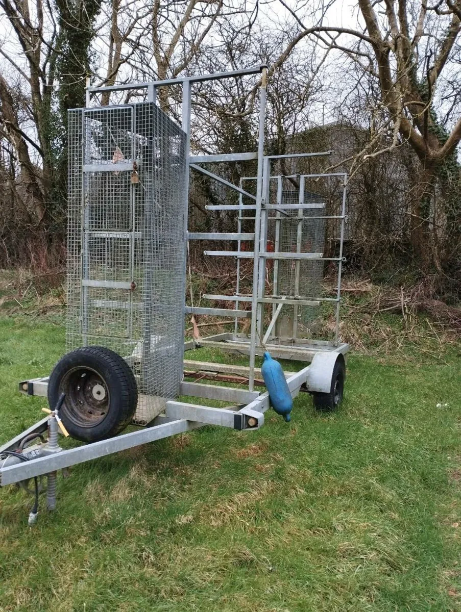 Canoe and kayak carrier trailer - Image 1