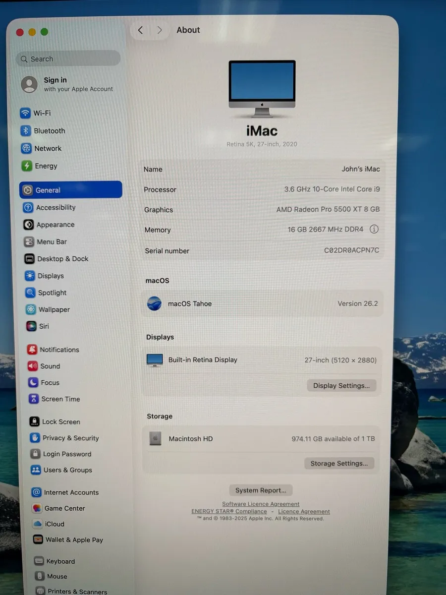 High Spec - 27 inch 5K iMac 2020 - Image 2