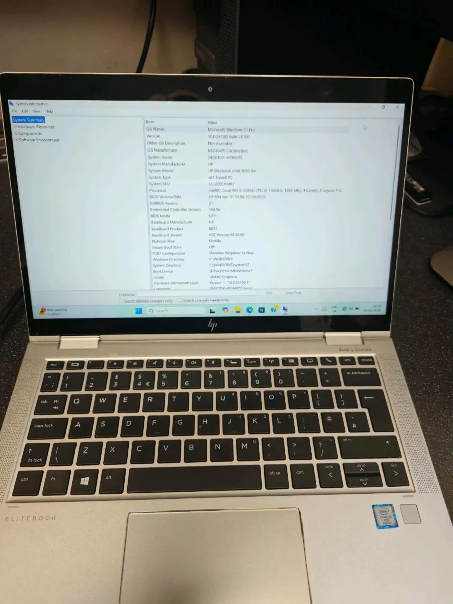 HP EliteBook x360 1030 G4 – Touchscreen - Image 3