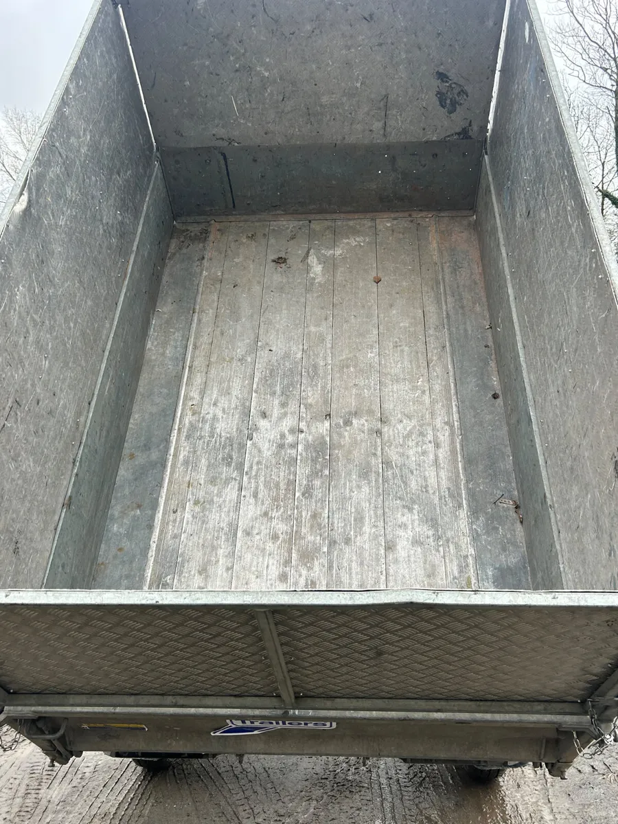 Ifor Williams 8x5 Tipper with Solid Sides Kit - Image 3