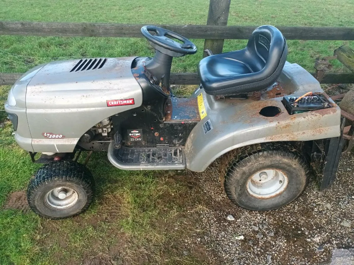 Lawnmower ride on - Image 1