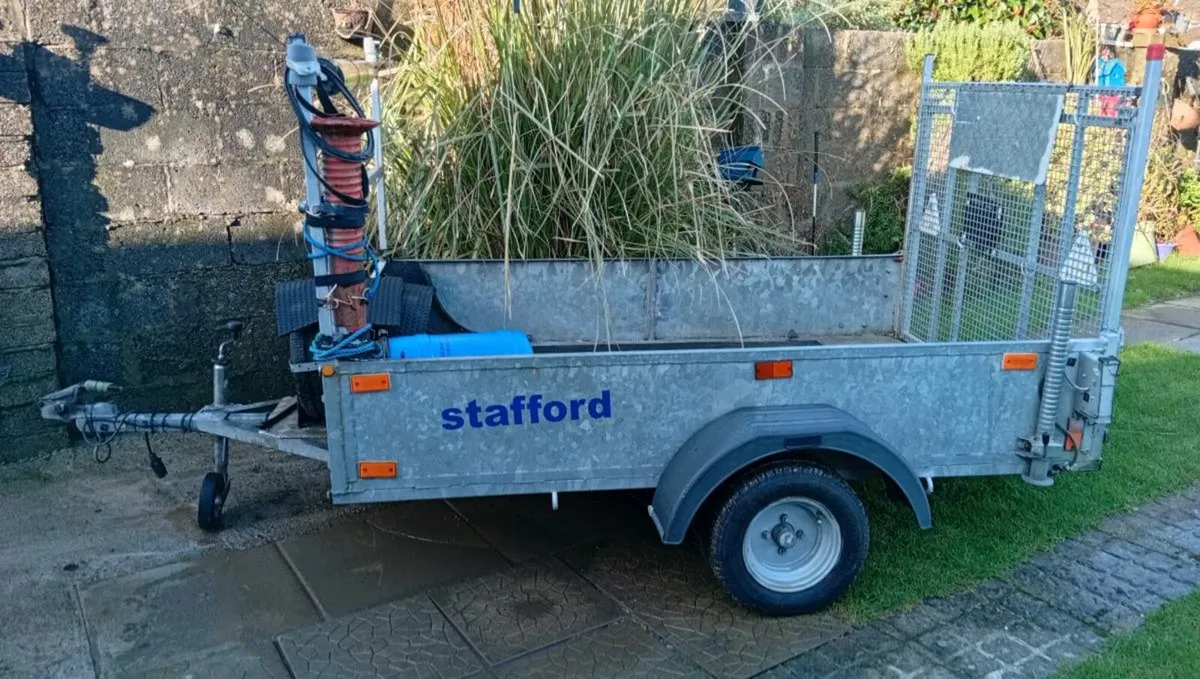 Car Trailer 7ft 5" Long X 4ft 8" wide - Image 1