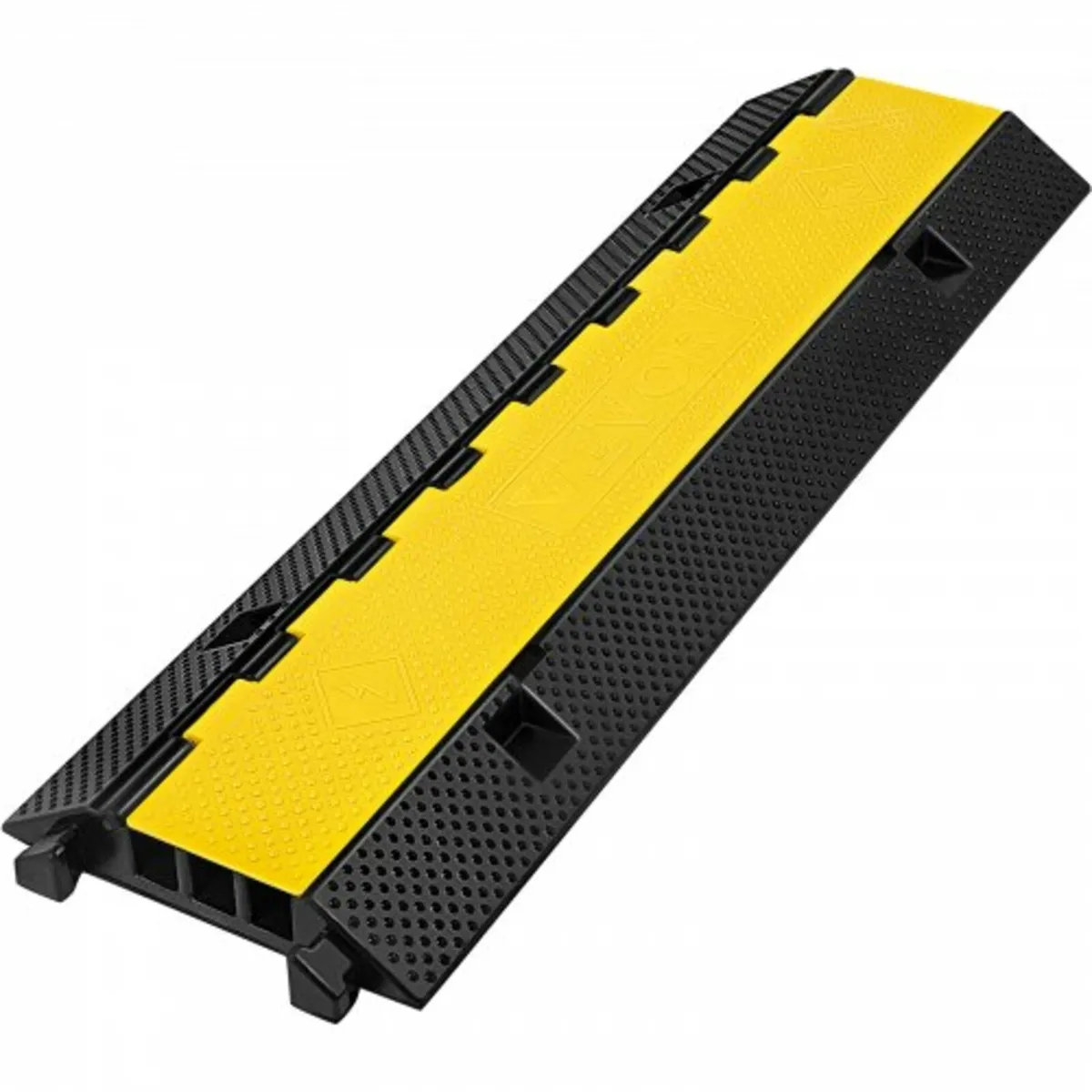 3 Channel Rubber Cable Protector Ramp 103x30x5.5 c - Image 1