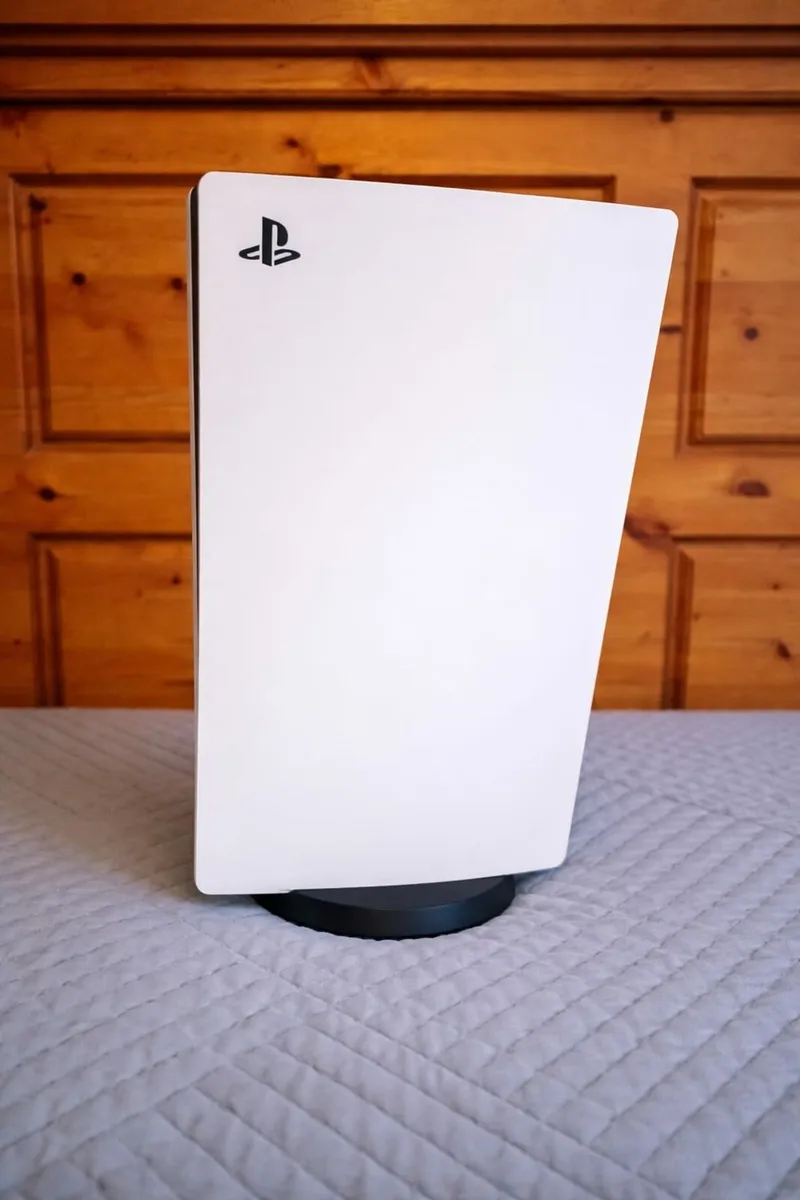 PS5 Digital Edition + AOC Curved Gaming Monitor - Image 1