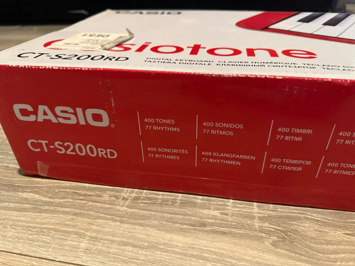 Casio Casiotone CT-S200RD - Image 2