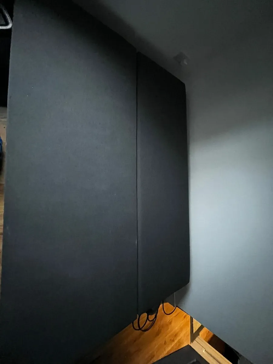 3-seater sofa bed (Grey) - Image 4