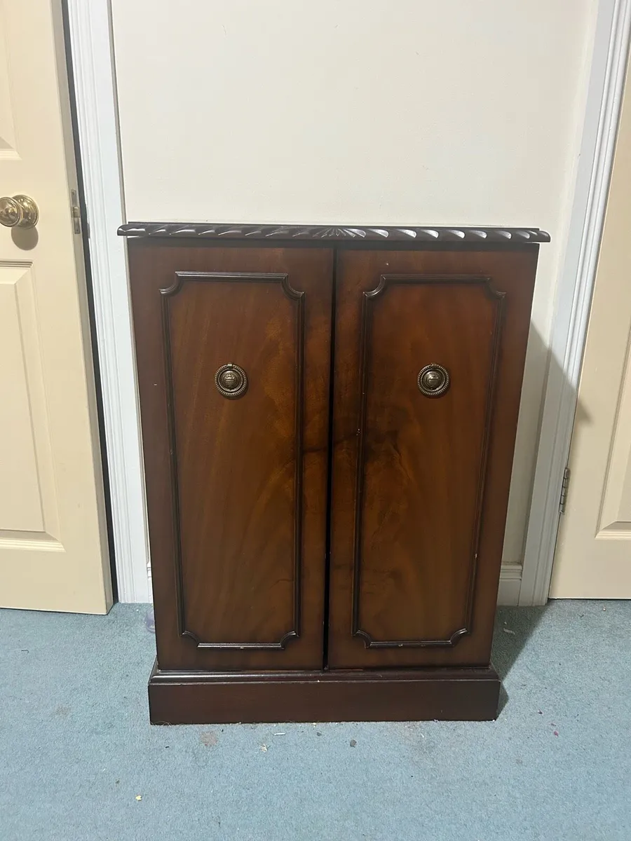 Solid Wood Storage Cabinet – Excellent Condition - Image 2