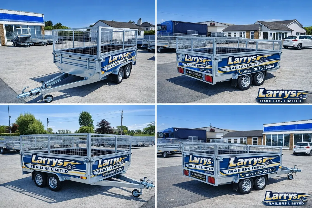 NEW 10x5 Galvanised Twin Axle Trailer - Image 1