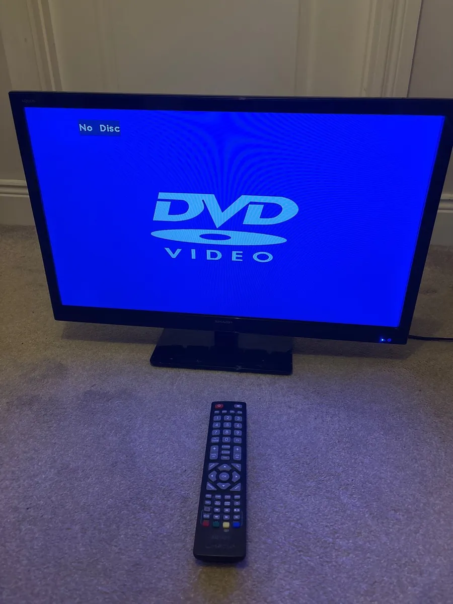 Sharp 24 inch tv with integrated dvd player - Image 3