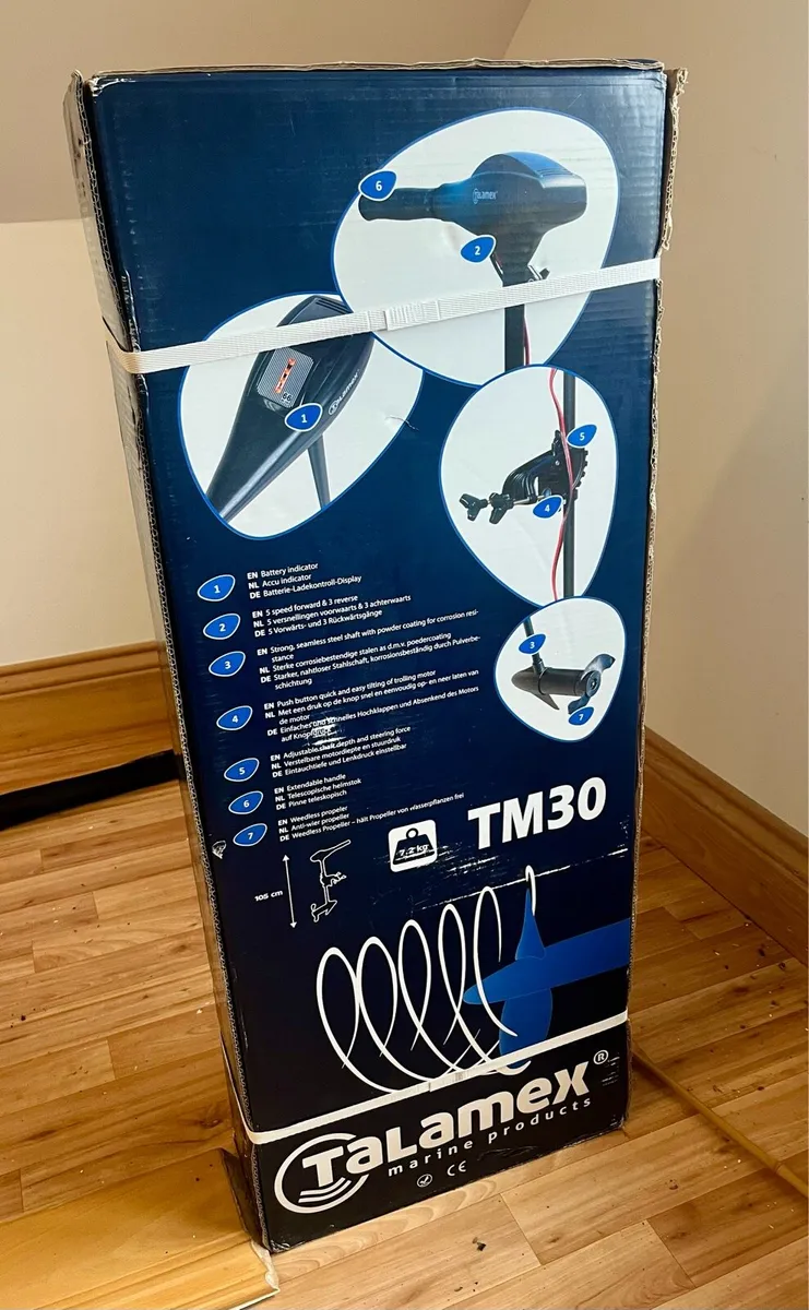 Talamex TM-30 electric trolling motor - Image 1