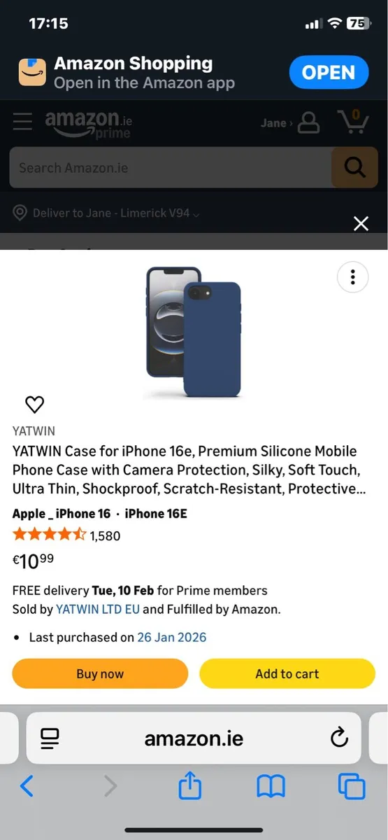 Phone 16 or 16e silicon cover