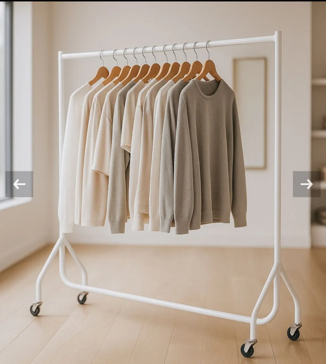 Clothes rails and tailors dummy - Image 1
