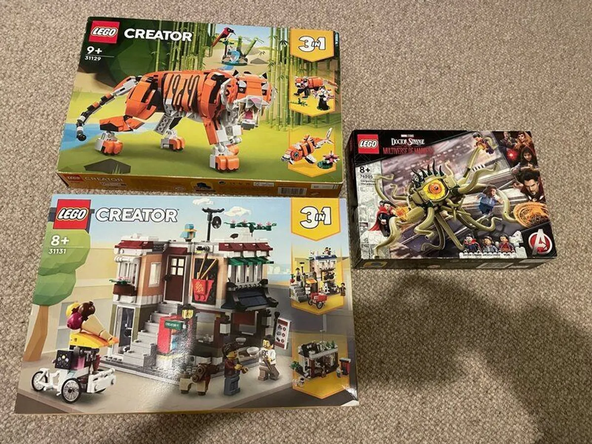 LEGO Majestic Tiger 3 in 1 set, Unopened and in Perfect Condition - Image 1