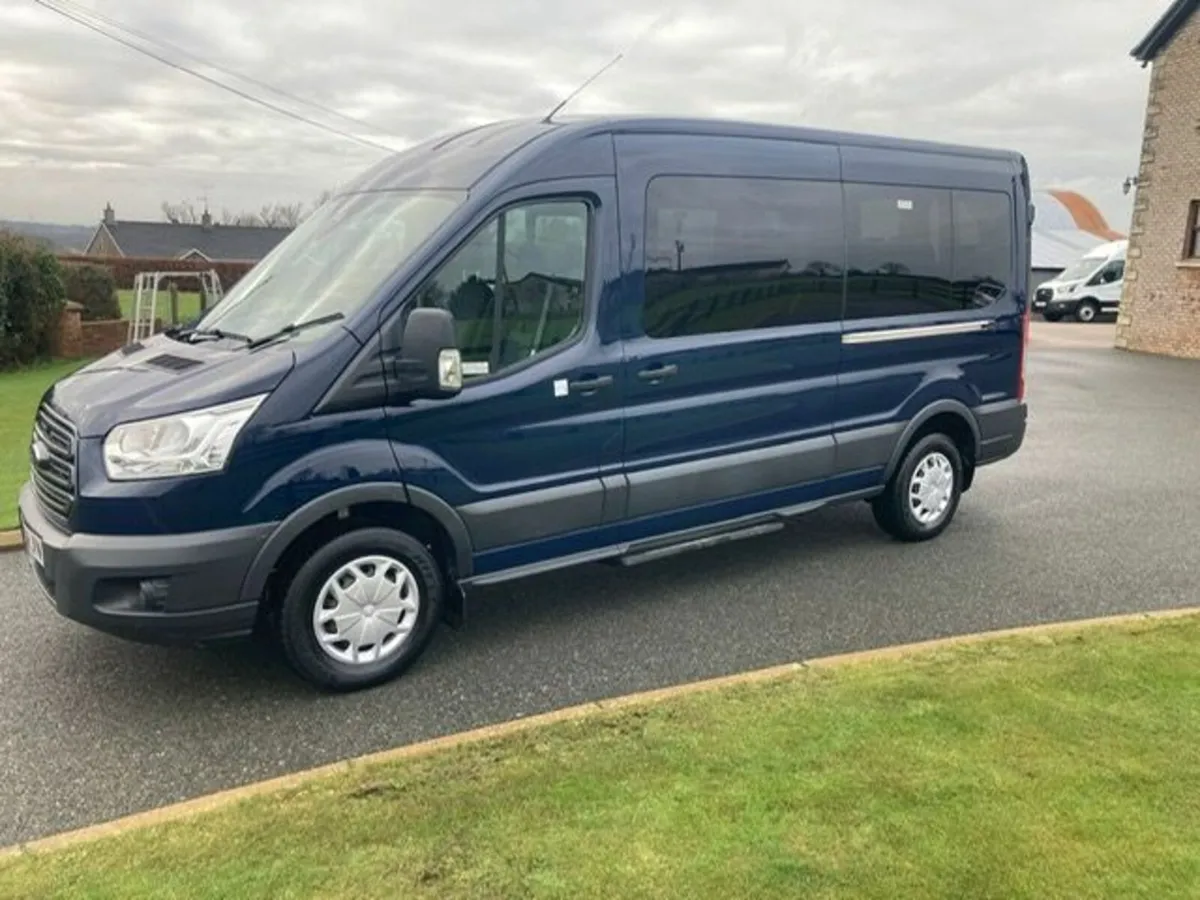 2018 FORD TRANSIT TREND **15 SEATS** - Image 1