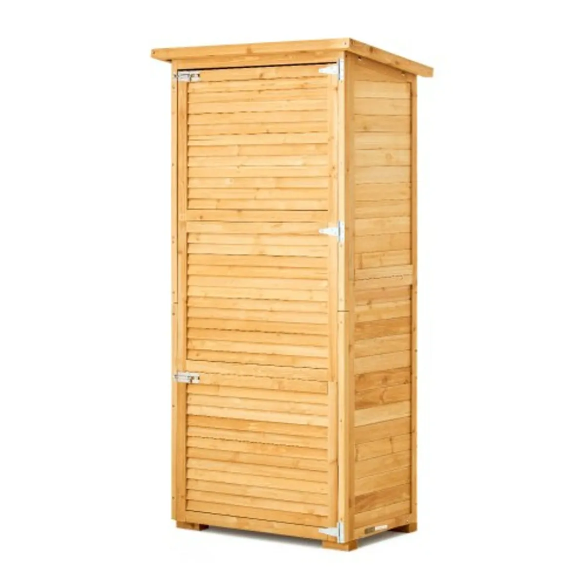 Outdoor Storage Shed, Large Wooden Outside Storage - Image 1