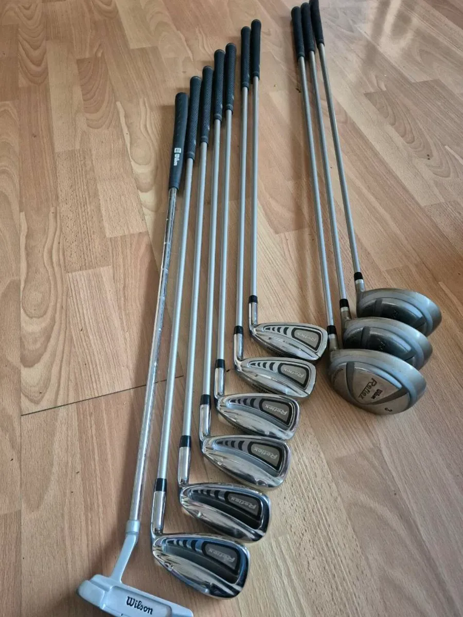 Ladies Wilson clubs - Image 1