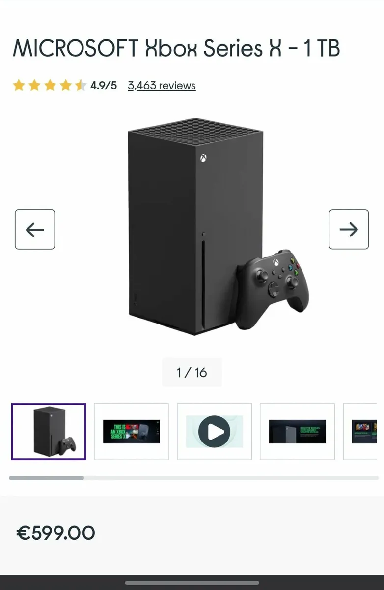 Xbox Series X 1TB - Image 1