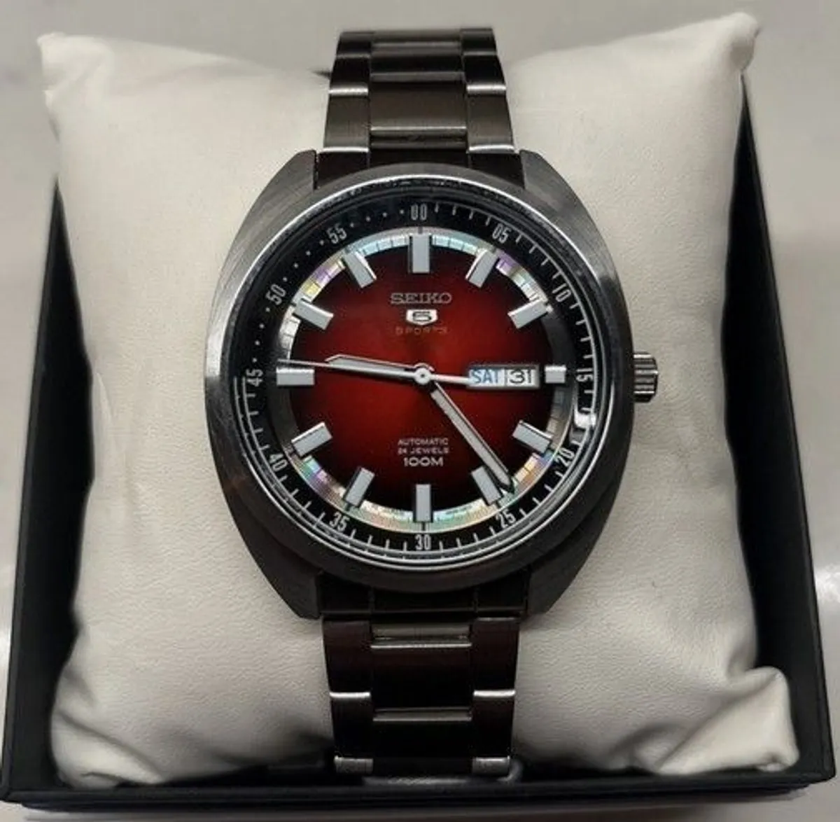 Seiko 5 Sports "Red Turtle" - SRPB17J - Image 1