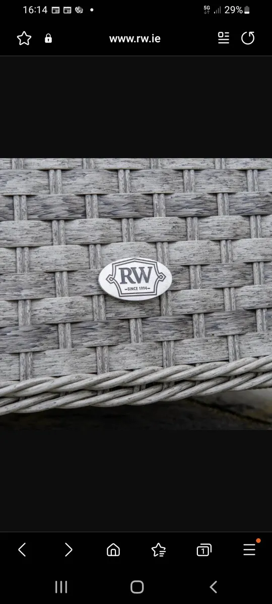 Rathwood table and chairs set - Image 4