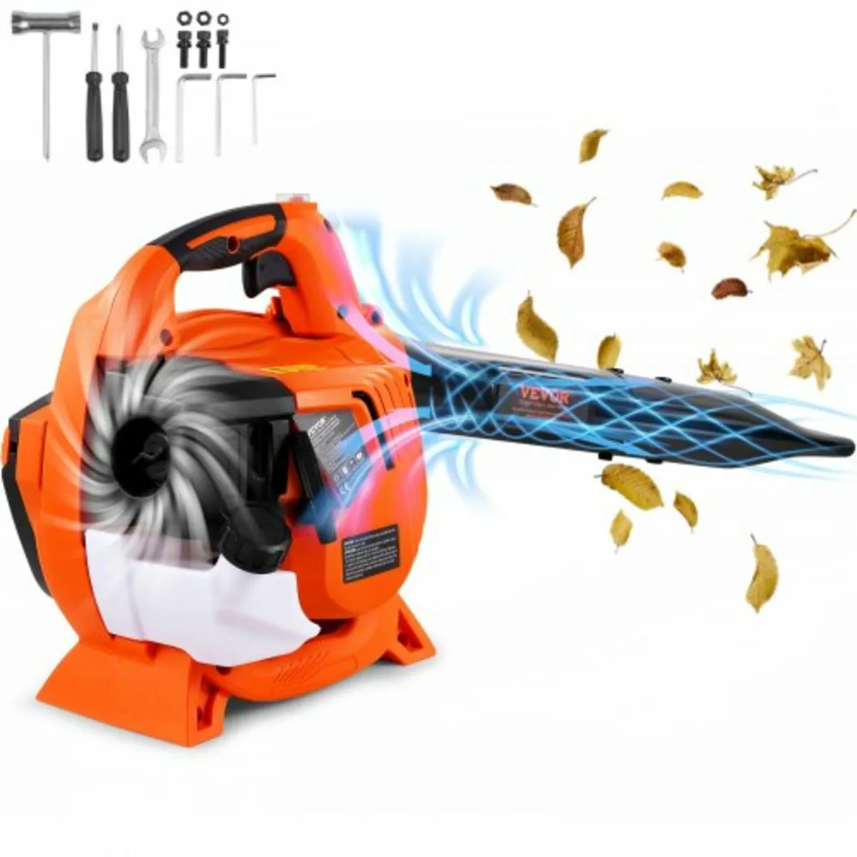 Gas Leaf Blower, 26CC 2-Cycle Handheld Leaf Blower - Image 1