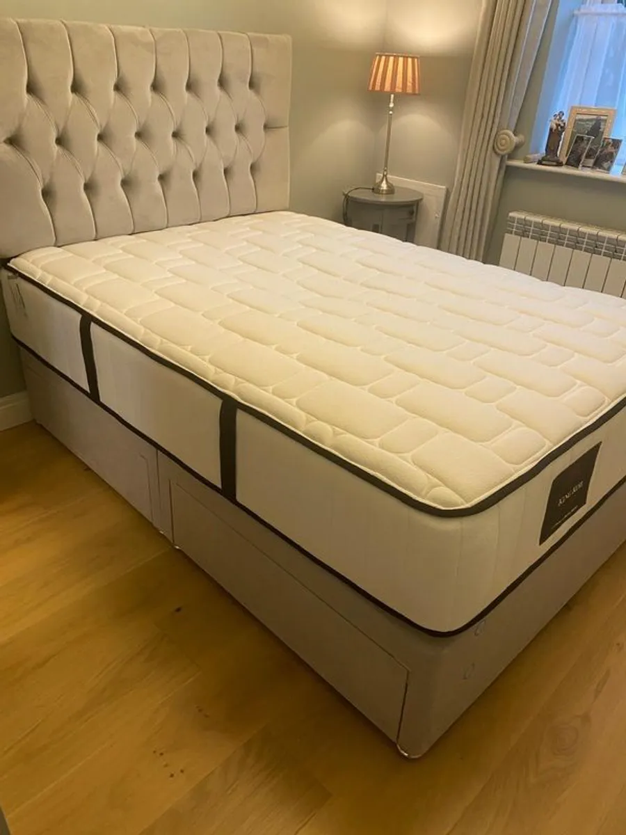 Beautiful Double Bed & King Koil Mattress - Image 2