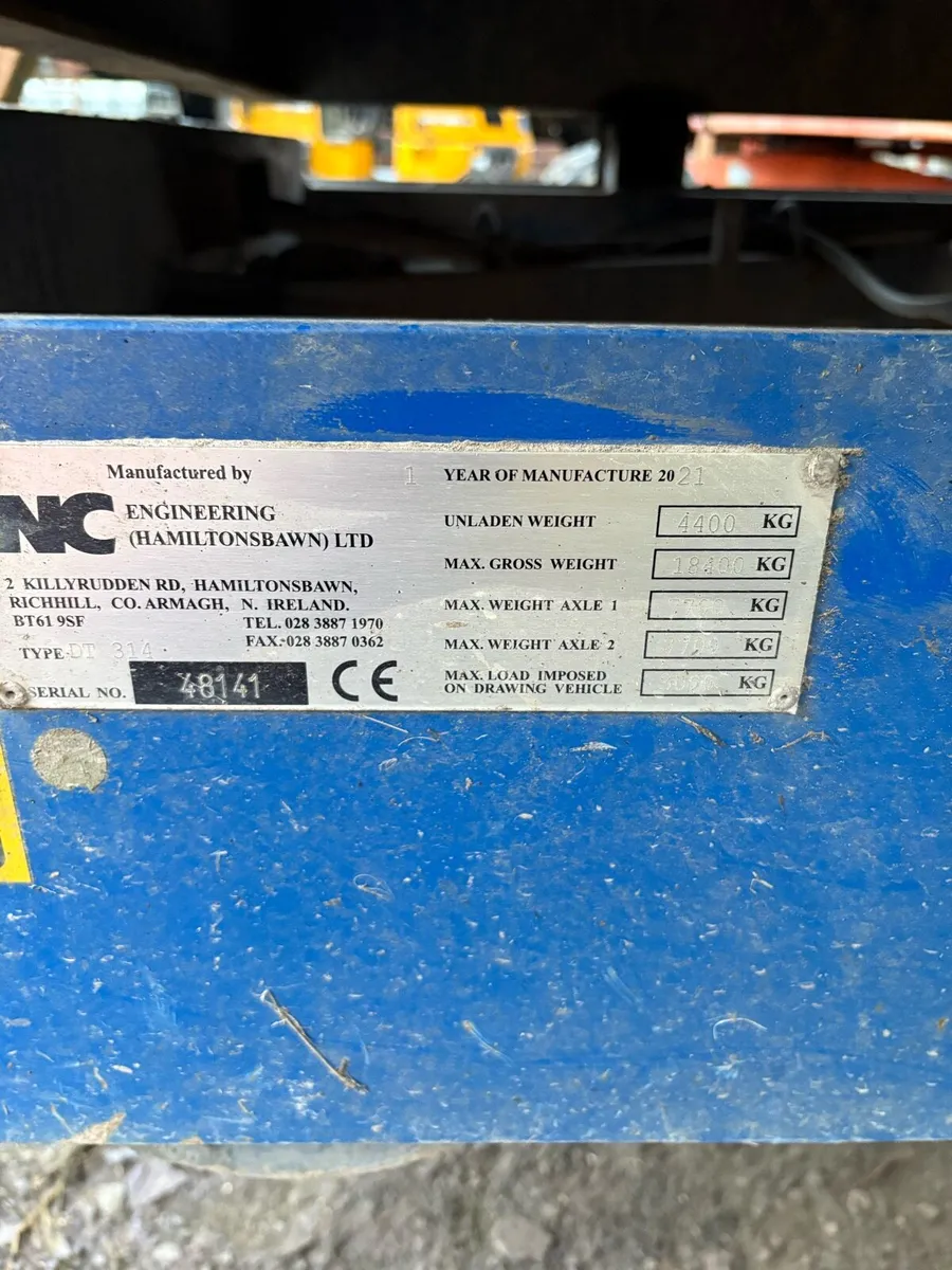 NC 14 ton dumper 2021 - Image 2