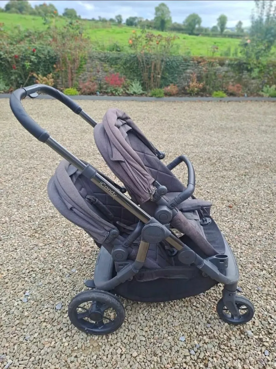 I Candy Double Buggy Orange - Image 4