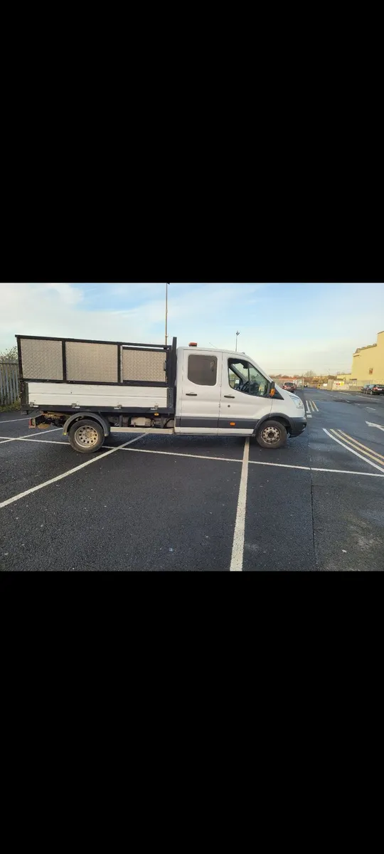Ford transit crew cab. Tipper - Image 3