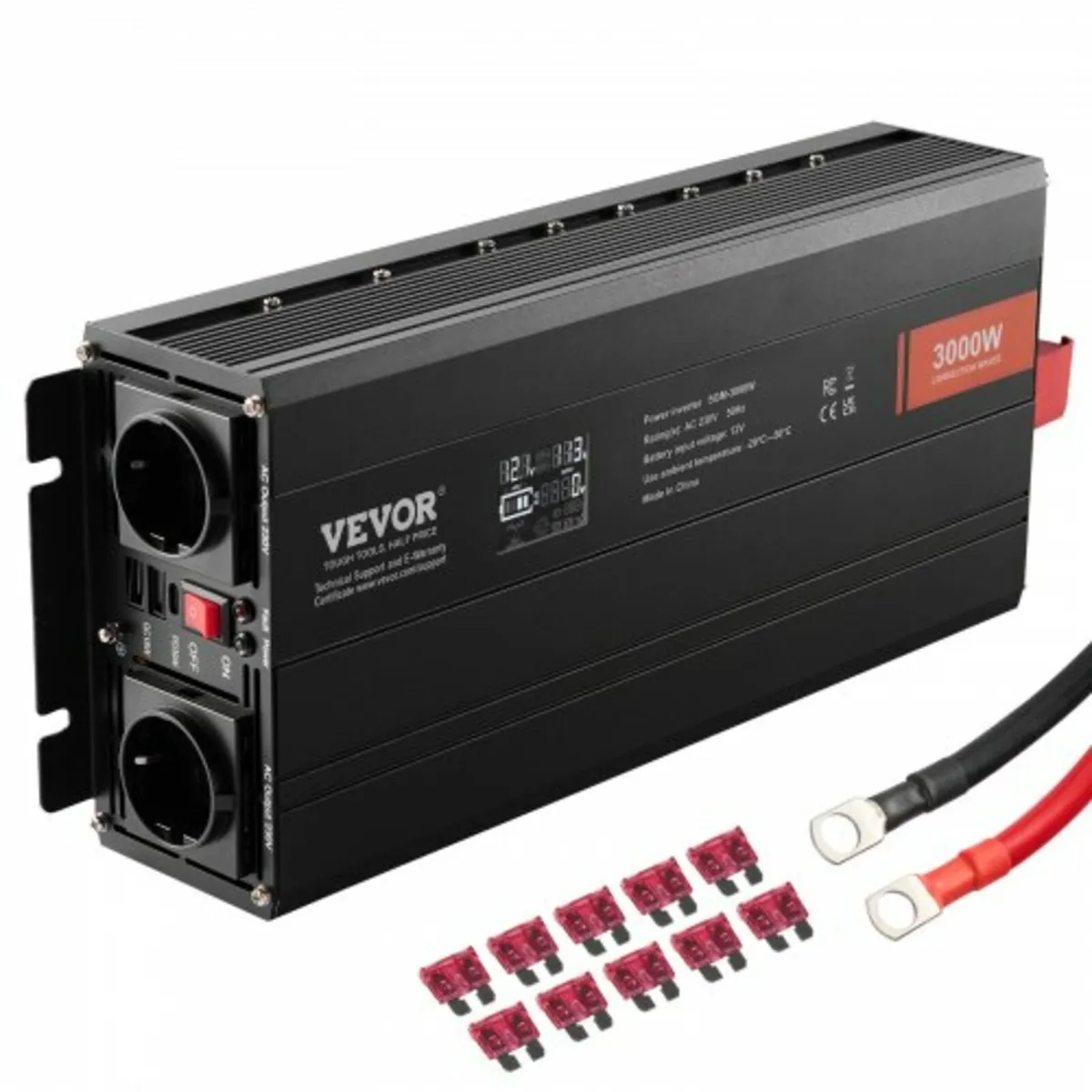 Modified Sine Wave Inverter, 3000Watt, DC 12V to A - Image 1