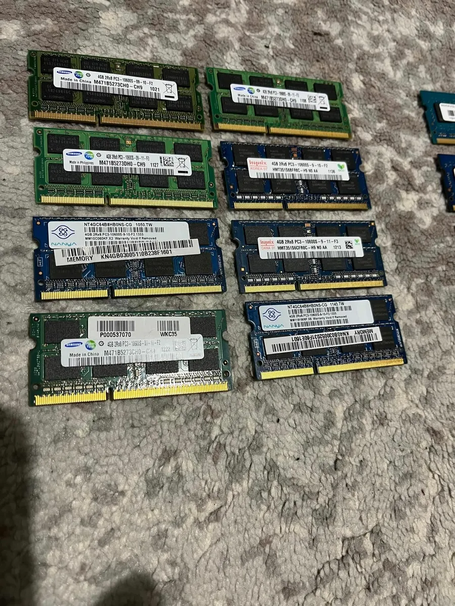 Lot of 22 RAM, DDR3 4GB (12800S, 10600S) - Image 3