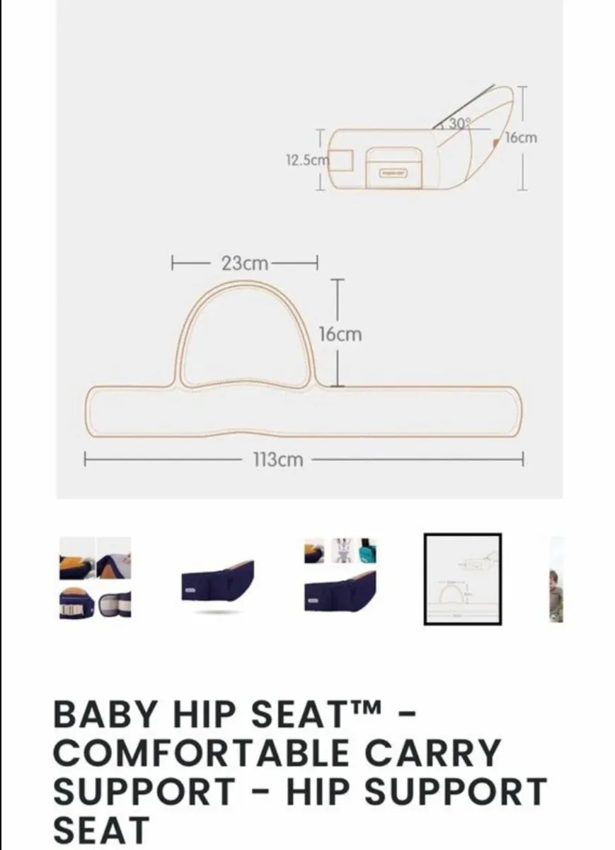 Hip Seat Baby Carrier - Image 3