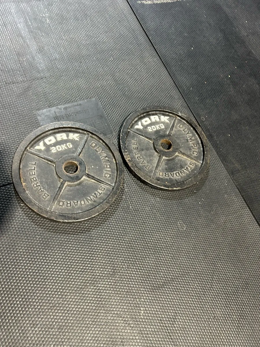 Weight Plates 2 x 20kg - Image 1