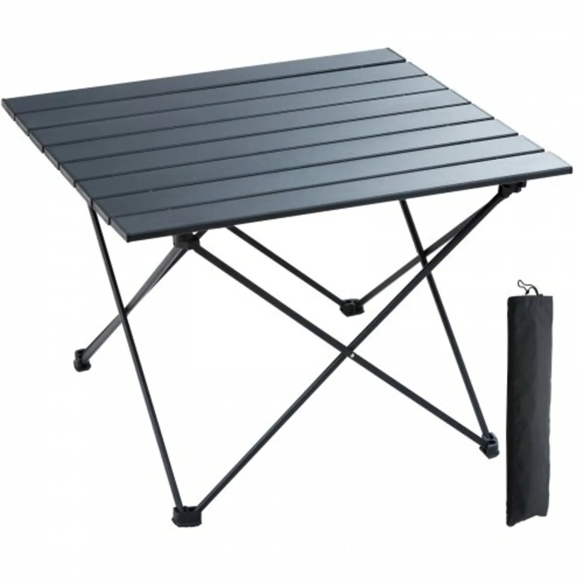 Folding Camping Table, Outdoor Portable Side Table - Image 1