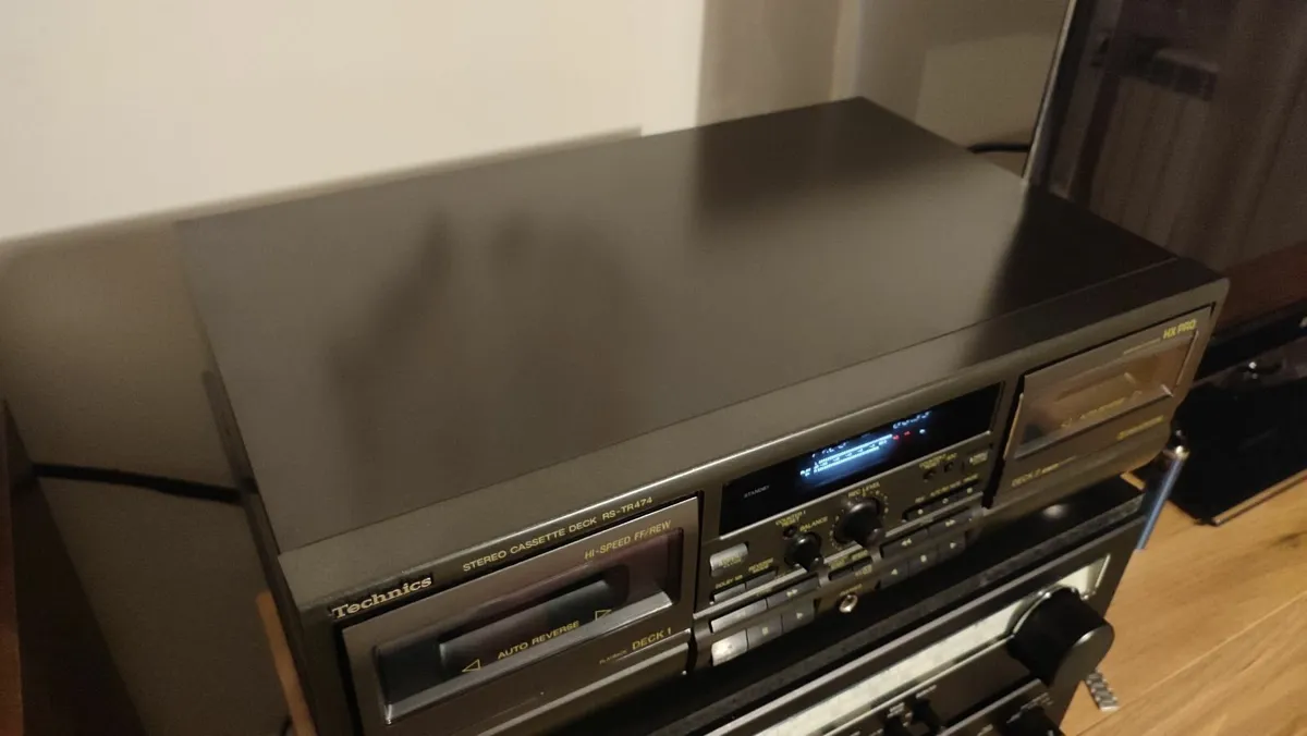 Technics RS-TR474,Double Cassette Player,Tape Deck - Image 4